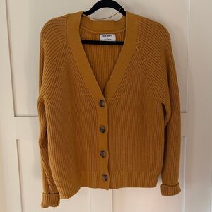 Old Navy Golden Button-Up Cardigan
